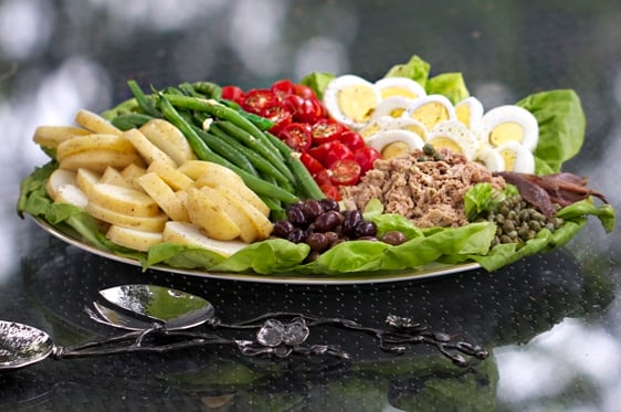 French Nicoise salad