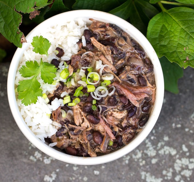 Brazilian Feijoada: a slow cooker version of Brazil's famous meat and bean stew