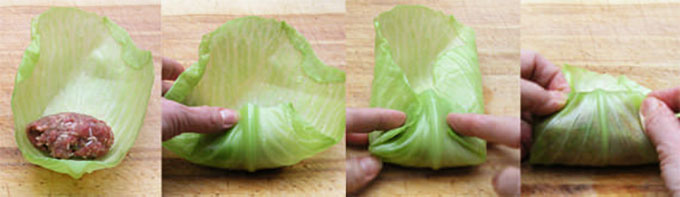how to roll stuffed cabbage