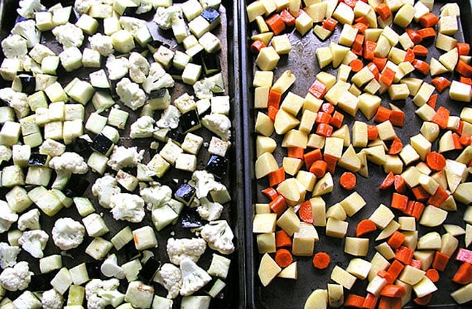 roasted vegetables