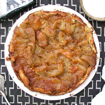 Tarte Tatin is France's buttery upside down caramelized apple tart. It's one of the best desserts in the world. The recipe is a challenge but so worth it! l www.panningtheglobe.com
