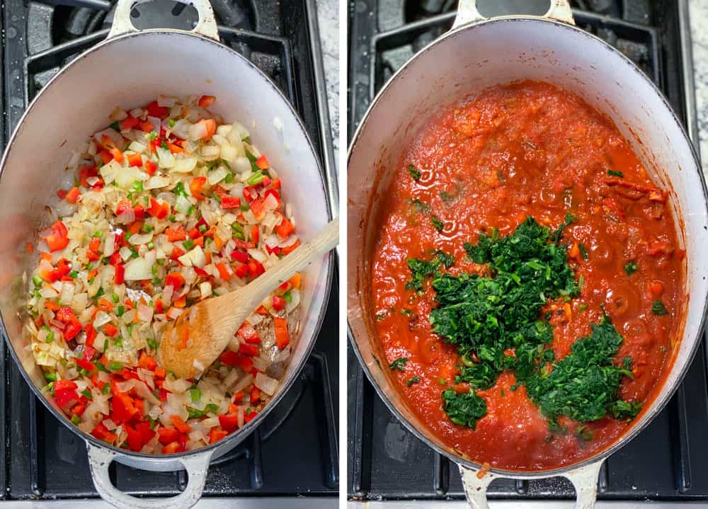 how to make the sauce for shakshuka