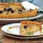French Onion Tart - Panning The Globe