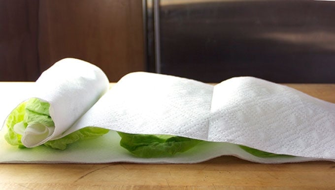 How to crisp lettuce