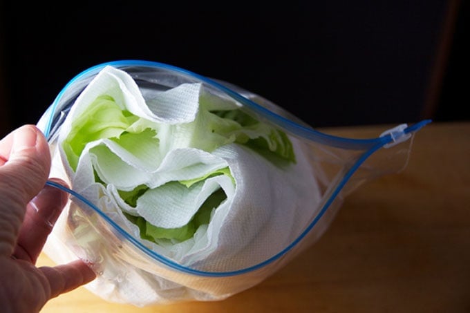 how to crisp lettuce