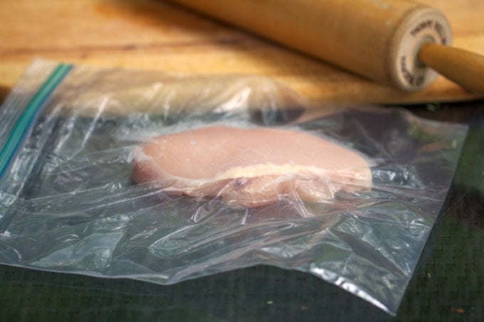 How to flatten chicken 