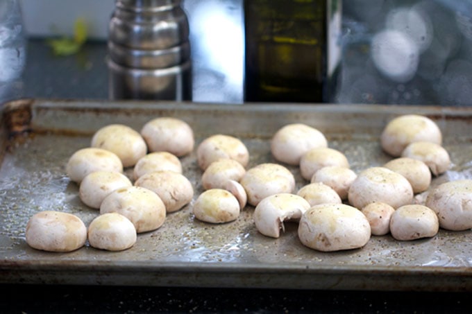 recipe for roasted mushrooms