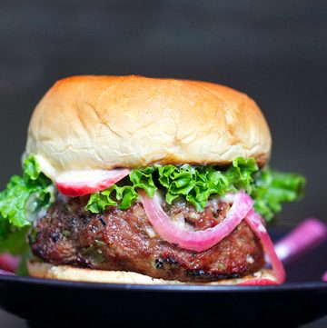 These Korean BBQ burgers are the hamburger version of Korea's famously delicious bulgogi beef. Once you try this recipe, you may never make burgers any other way.