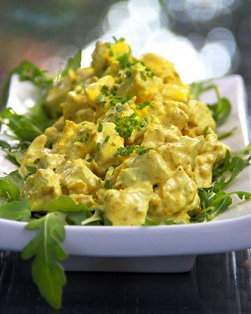 Curried Chicken Salad: Everyone needs a great curried chicken salad recipe in their repertoire | Panning the Globe