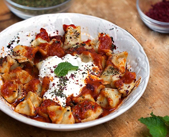 recipe for Turkish Manti