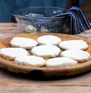 Reina Pepiada: Venezuelan Arepas with Chicken and Avocado