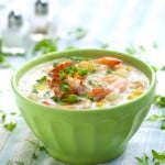Shrimp and Corn Chowder by Panning The Globe