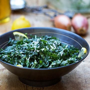 Raw Kale Salad: The most delicious healthy salad you've ever tasted | Panning The Globe