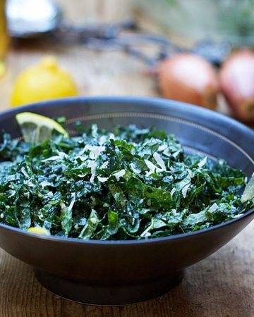 Raw Kale Salad: The most delicious healthy salad you've ever tasted | Panning The Globe