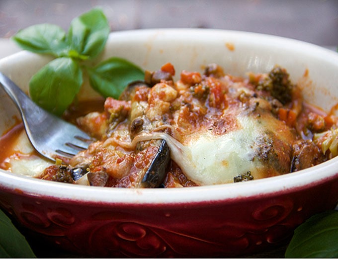 No Noodle Eggplant Lasagna by Panning The Globe