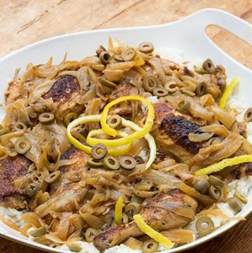 Senegalese Chicken Yassa by Panning The Globe