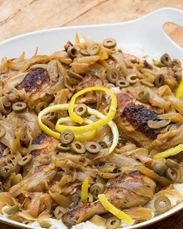 Senegalese Chicken Yassa by Panning The Globe