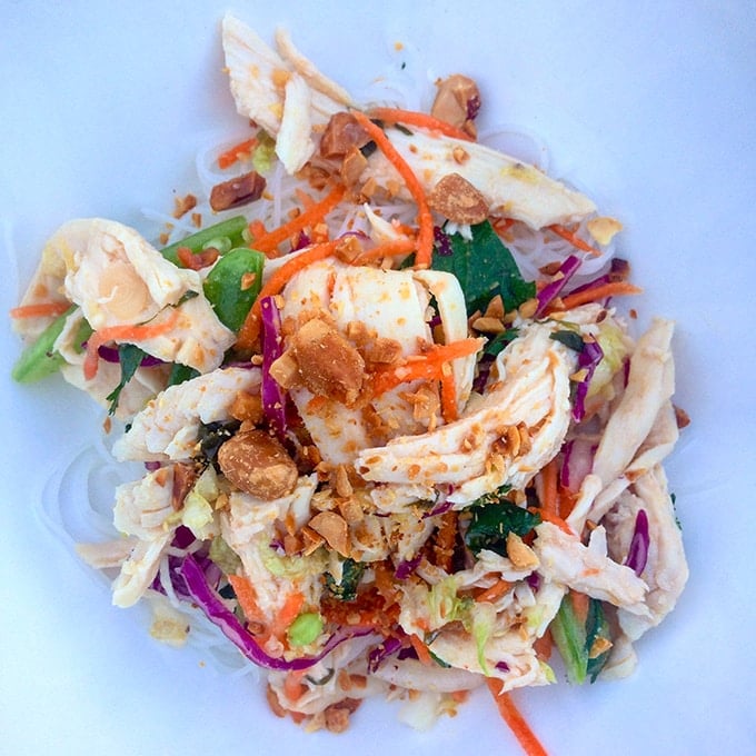 Southeast Asian Chicken Salad by Chef Punch