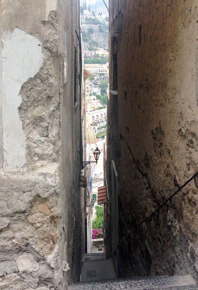 stairway in Positano