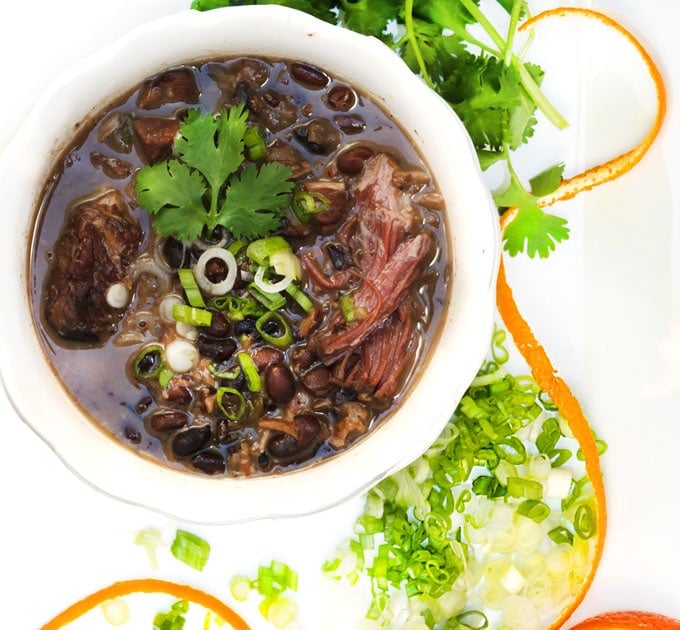 Feijoada: comforting delicious Brazilian meat and bean stew