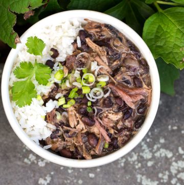 Brazilian Feijoada: a slow cooker version of Brazil's famous meat and bean stew