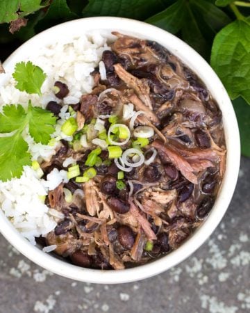 Brazilian Feijoada: a slow cooker version of Brazil's famous meat and bean stew