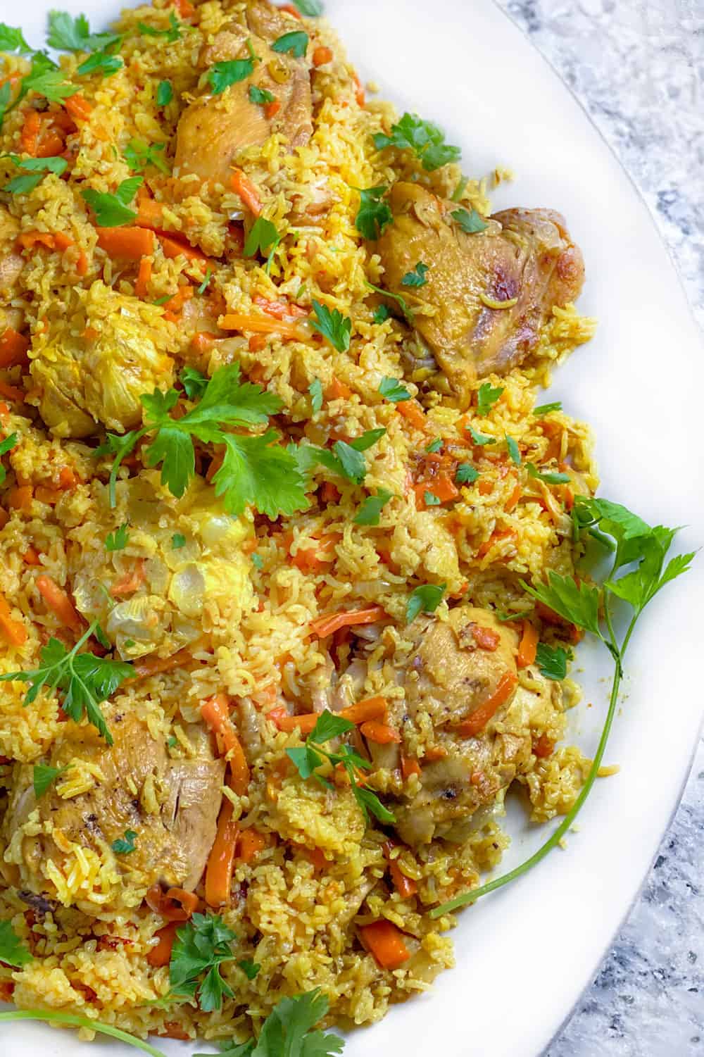 Chicken Plov Recipe Uzbeki Chicken And Rice L Panning The Globe