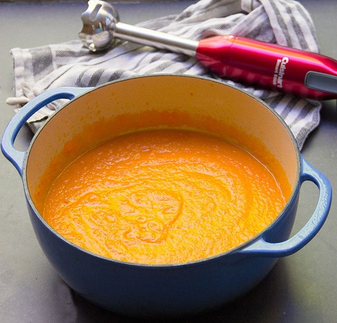 Moroccan Carrot Soup Recipe