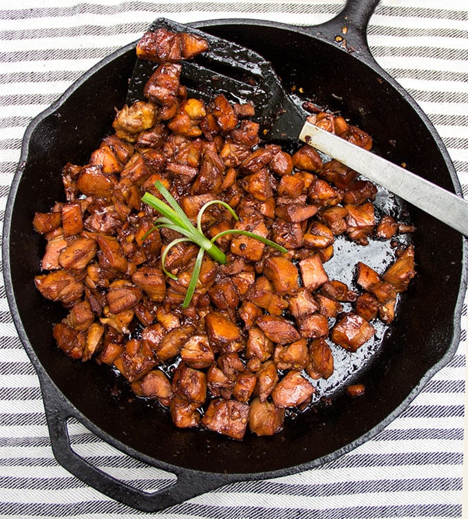 Asian Honey Soy Chicken - quick and easy, healthy, totally delicious! - Panning The Globe