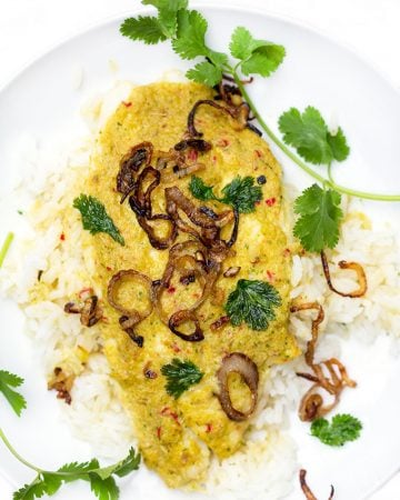 Thai Steamed Fish in Coconut Sauce • Panning The Globe