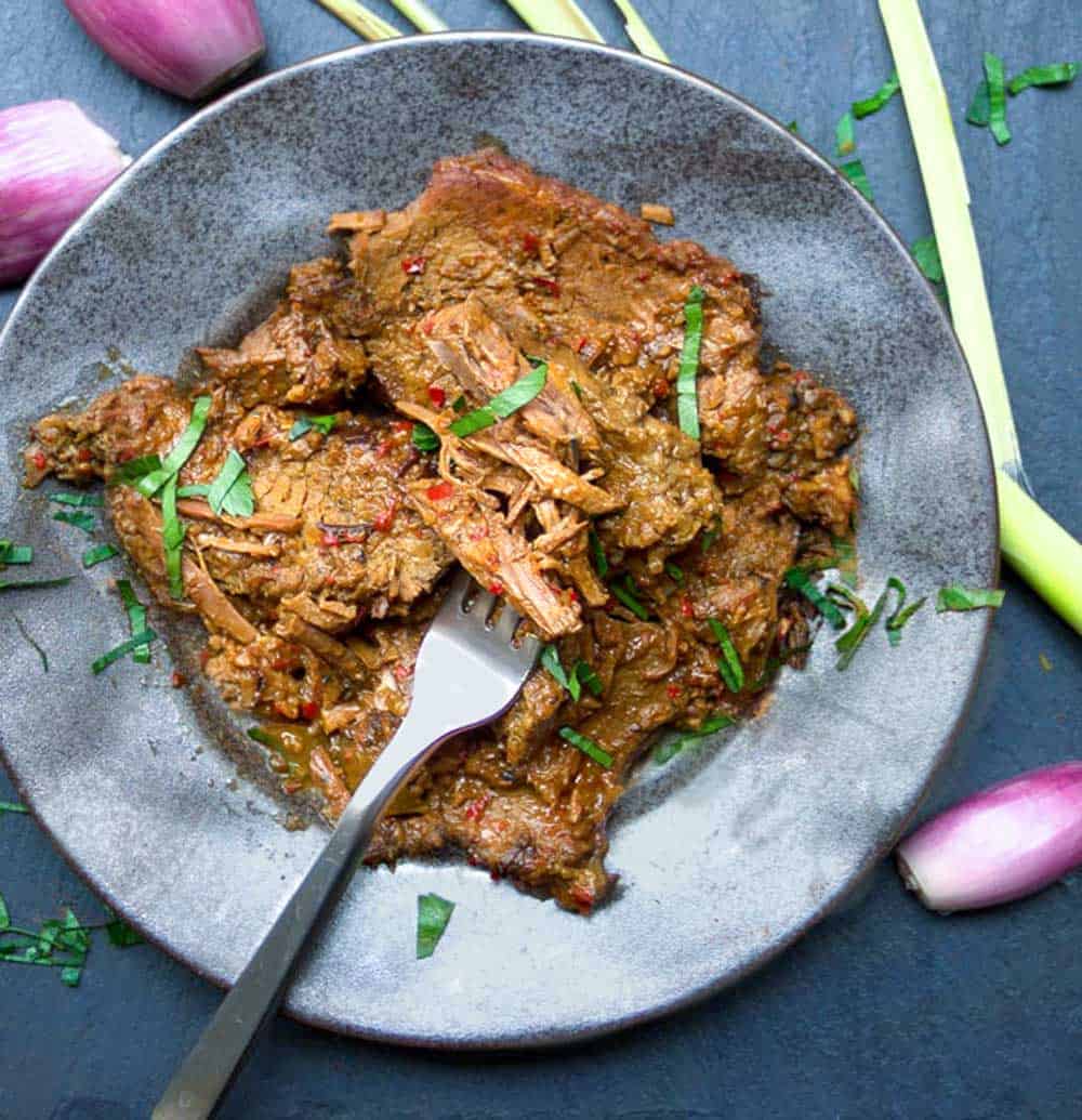 Beef Rendang Brisket Recipe L Panning The Globe Beef Rendang Brisket Recipe L Panning The Globe