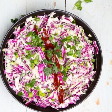 Creamy Spicy Chipotle Coleslaw