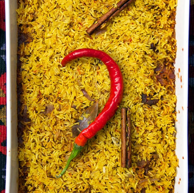 Indian Lamb Biryani 