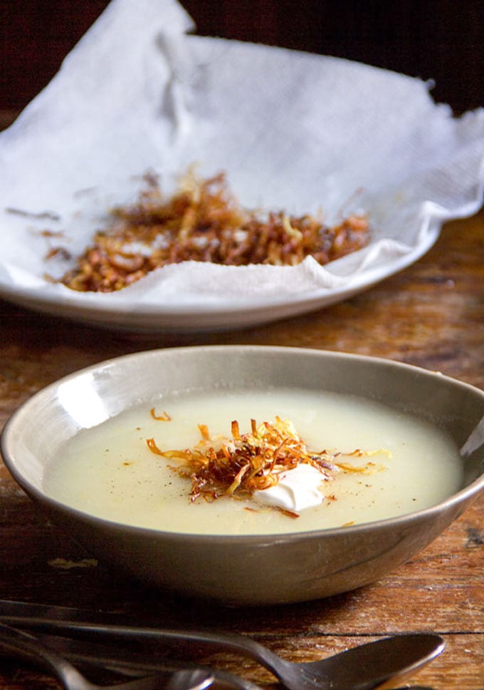 Recipe for 2-Ingredient Potato Leek Soup