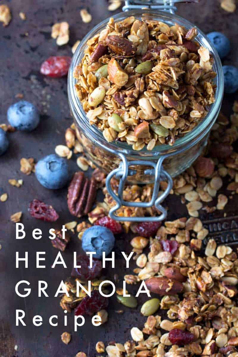 My Favorite Healthy Granola Recipe l Panning The Globe