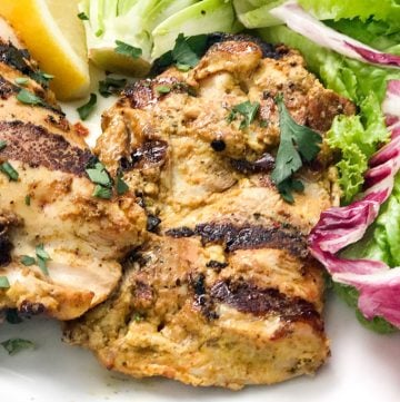 ras el hanout grilled chicken thighs