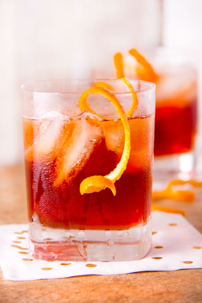 Boulevardier Cocktail Recipe - Pinch and Swirl