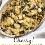 cheesy cauliflower casserole