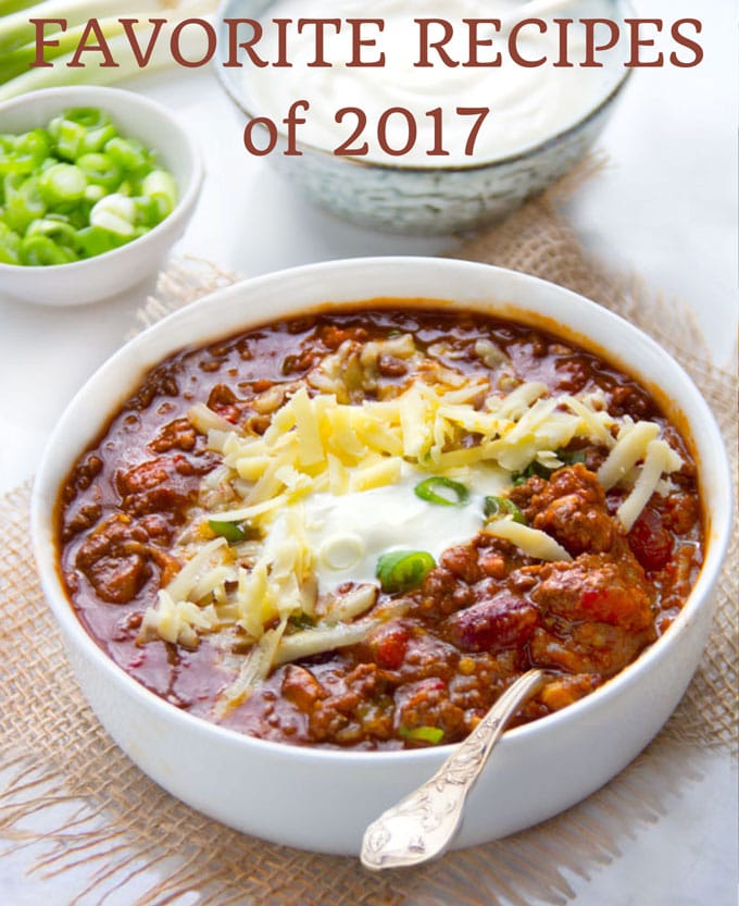 Your Favorite Recipes: Ten Most Popular New Recipes of 2017