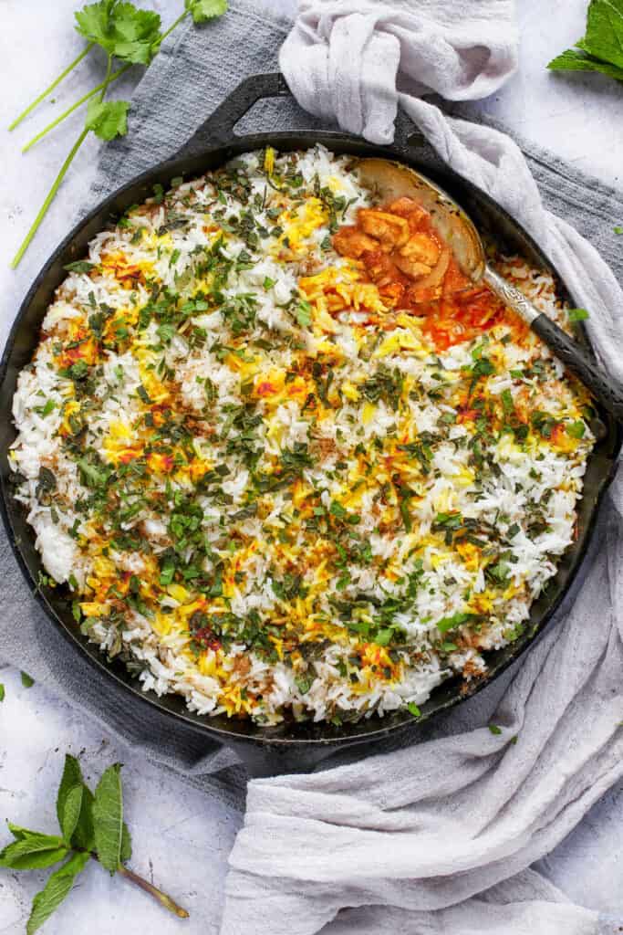 Indian Chicken Biryani Recipe l Panning The Globe