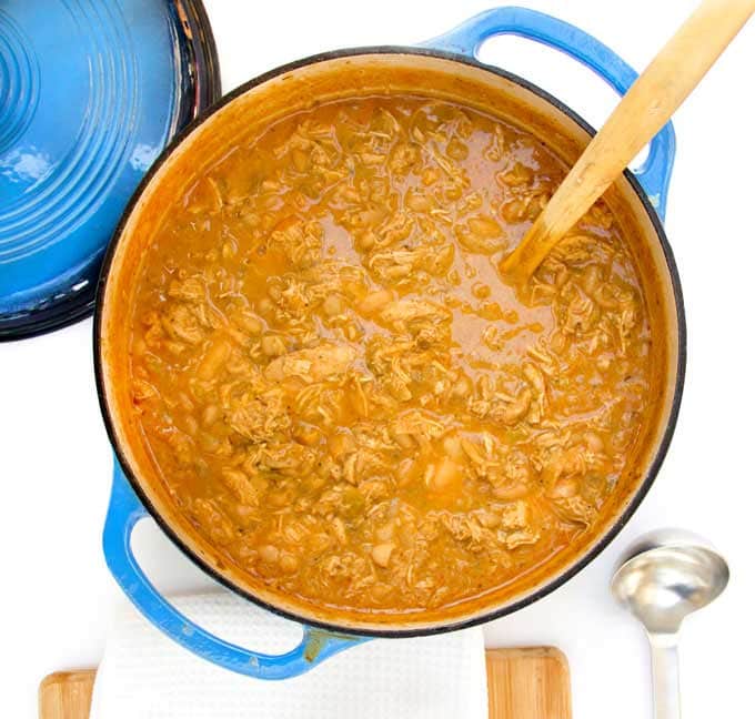 Award Winning White Chicken Chili Panning The Globe