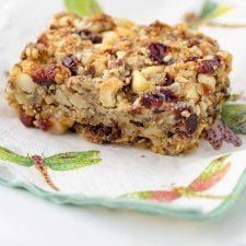 Healthy Snack Bars with Fruit Nuts and Seeds-image