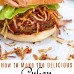 Cuban frita burger pin