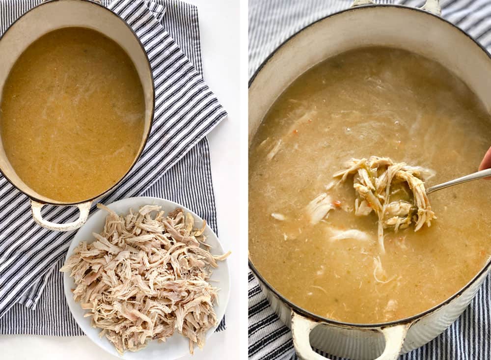 Blended chicken soup 2025