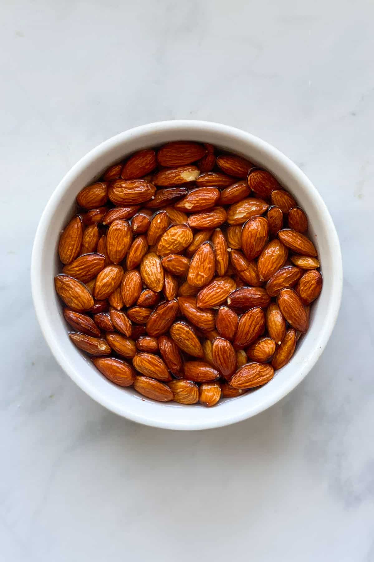brining nuts in a bowl