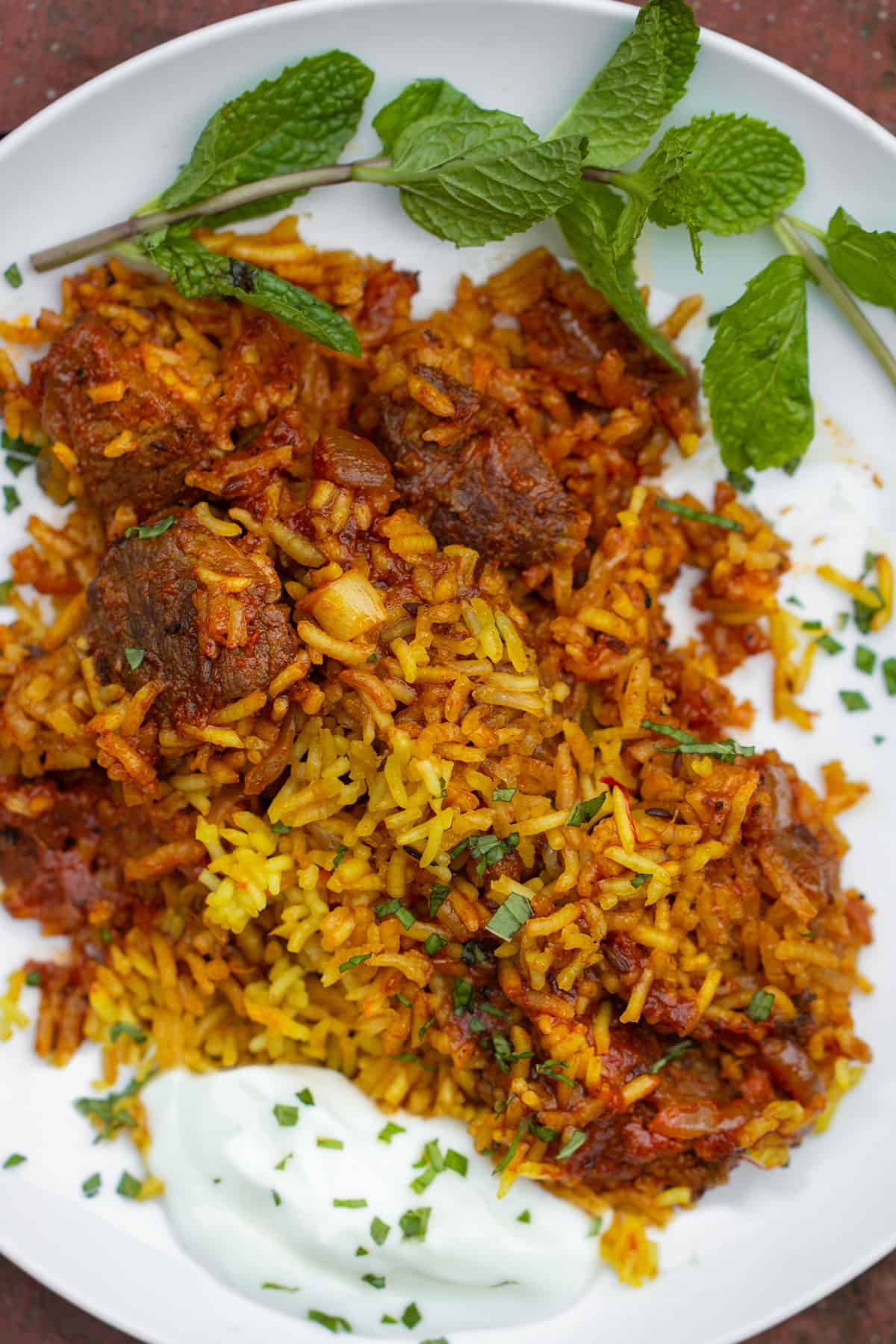 Indian Lamb Biryani
